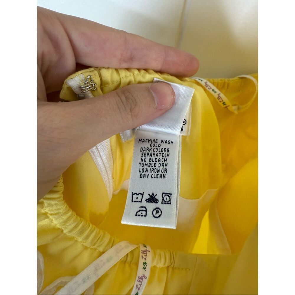 Lilly Pulitzer Willa Halter Embroidered Sunny Dress Vintage Size 6 - Picture 9 of 11